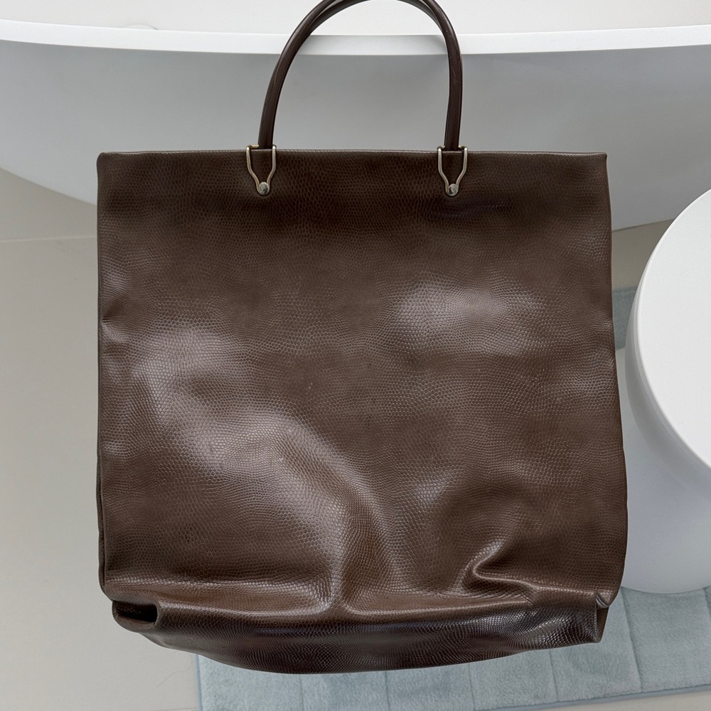 Elegant Vintage Imitation Leather Tote Bag